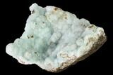 Powder Blue Hemimorphite Formation - Mine, Arizona #144603-1